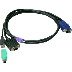 KVM Kabel ACC-3201 USB+PS/2 1.80m