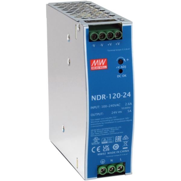 ind. Netzteil POW-2442 24VDC 120W DIN-Schiene si