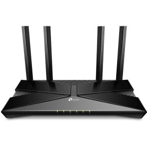 TP-LINK Archer AX10 - Wi-Fi 6 (802.11ax) - Dual-Band (2.4 GHz/5 GHz) - Eingebauter Ethernet-Anschluss - Schwarz - Tablet