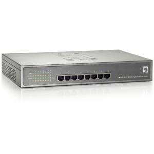 Switch 8x GE GEP-0821 123.2W 8xPoE+