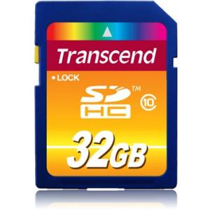 CARD 32GB TRANSCEND SDHC TS32GSDHC10