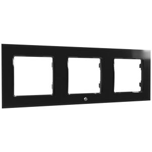 Shelly Accessories "Wall Frame 3" Wandtaster Rahmen 3-fach Schwarz Shelly_WF_3_s