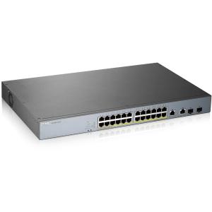 24+2P ZyXEL GS1350 RM M POE+ GS1350-26HP-EU0101F