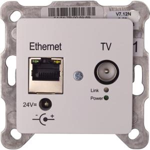 Z ALLNET Punkt-zu-Punkt Coax 8 Port Master Chassis/Verstärker EOC 200 zbh. EOC G.hn Unterputzdose/Durchgangsdose ALL-GHN