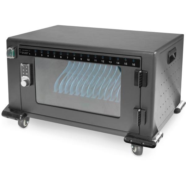 Digitus Dn-45003 Mobiler Ladeschrank Schwarz, 160 Watt / Va (4016032482345)