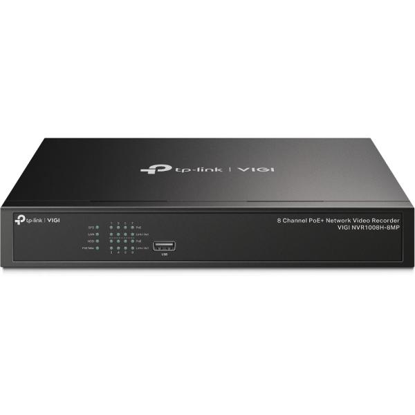 TP-Link Omada IPCam VIGI NVR1008H-8MP Channel PoE Network VIGI NVR1008H-8MP(UN)