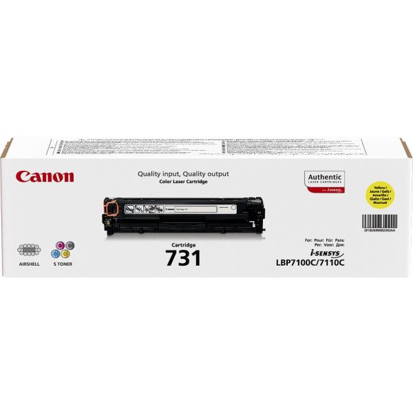 Canon Toner 731 Y yellow 1500 Seiten 6269B002