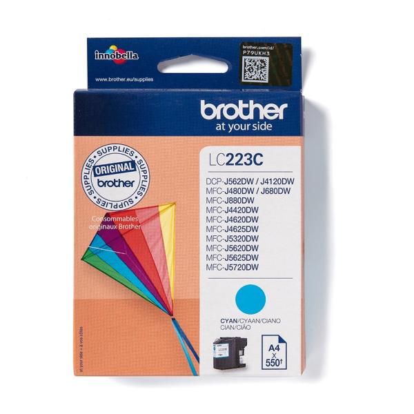 Tinte für MFC-J4420DW, cyan brother LC-223C (4977766735902)