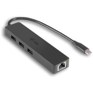 D I-TEC USB-C SLIM HUB + GLAN C31GL3SLIM