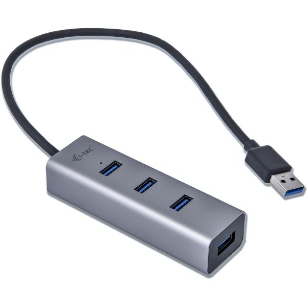 D I-TEC USB 3.0 METAL 4-PORT HUB U3HUBMETAL403