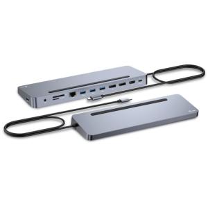 D I-TEC USB-C ERGO 3X LCD DOCK C31FLAT2PDPRO