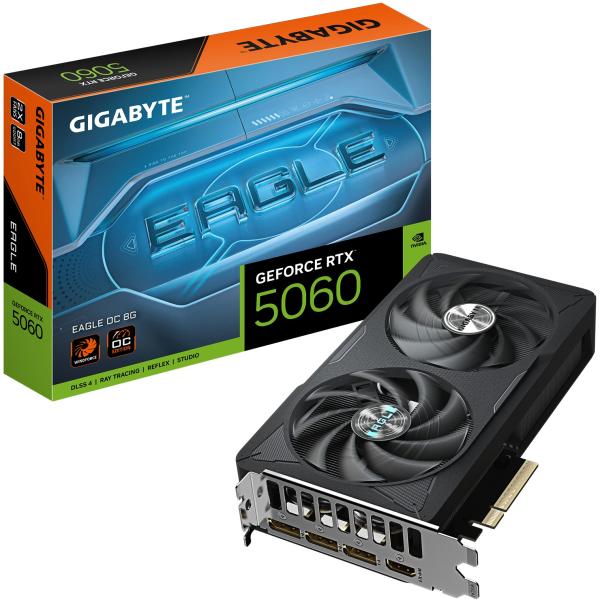 RTX 5060 8GB GIGABYTE EAGLE OC GDDR7 GV-N5060EAGLE OC-8GD