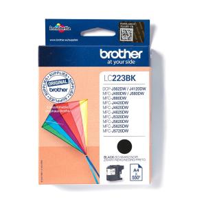Tinte für MFC-J4420DW, schwarz brother LC-223BK (4977766735896)
