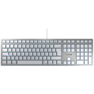 Cherry KC 6000 SLIM FOR MAC USB silber QWERTZ DE JK-1610DE-1