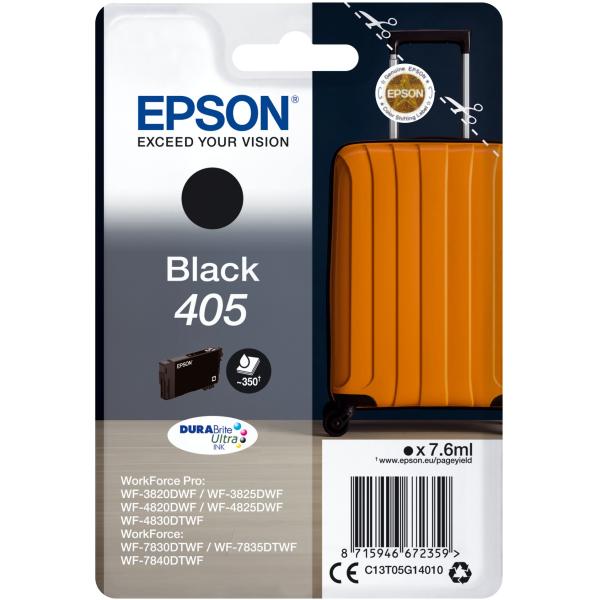 Original Epson Tintenpatrone schwarz (T05G140,405,T05G1,T05G14010) C13T05G14010 (8715946672359)