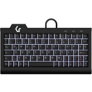 KeySonic KSK-3010ELC (DE) Super-Mini Backlight schwarz 60962