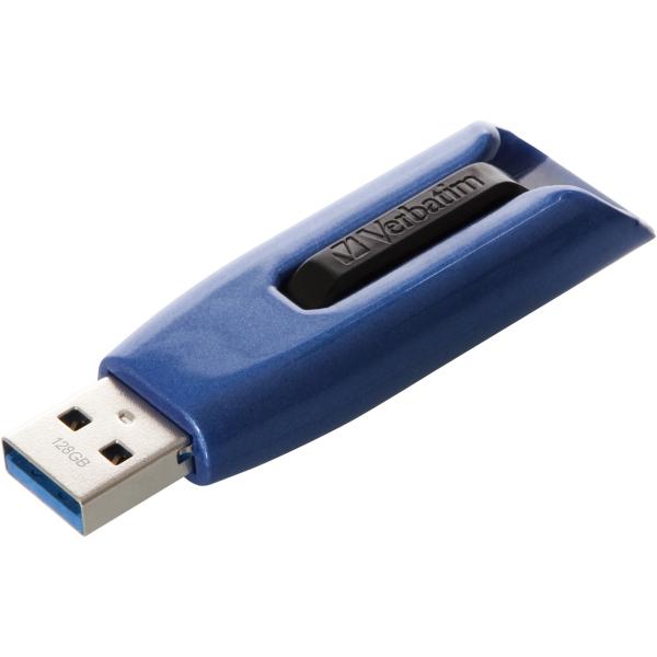 STICK 128GB Verbatim 3.2 V3 Max Black/blue retail 49808