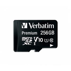 CARD 256GB Verbatim MicroXC Premium Class10 + Adapte retail 44087