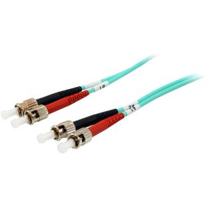 Equip LWL Patchkabel ST->ST 1.00m Multimode Duplex OM3 turq Polybeutel 25224107