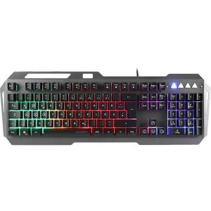 Speedlink Lunera Metal Rainbow Gaming-tastatur Grau, Schwarz SL-670006-BK (4027301426175)