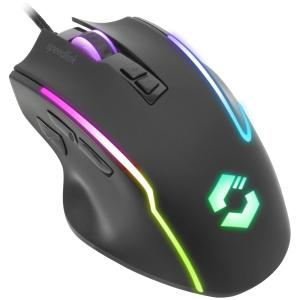 Speedlink Gaming Maus DECUS. 12800 DPI. USB. gummiert. sw retail SL-680024-RRBK