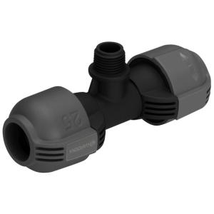 Gardena Sprinklersystem T-Stück 25 mm x 1/2"-Außengewinde 02786-20