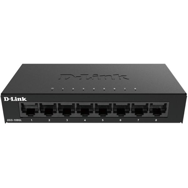 8P D-Link DGS-108GL DGS-108GL/E