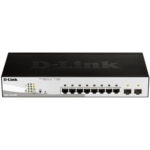 8P D-Link DGS-1210-08P PoE M DGS-1210-08P/E