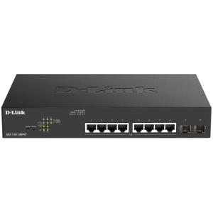 8P+2P D-Link DGS-1100-10MPV2/E M RM 2xSFP PoE (130W)
