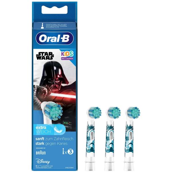 Oral-B Aufsteckbürsten Kids Star Wars 3-Pack 404309