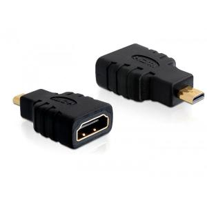 DELOCK Adapter HDMI-A Buchse > -D Stecker 65242