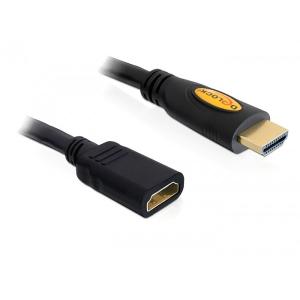 DELOCK Verlngerungskabel High Speed HDMI mit Ethernet HDMI A Stecker > HDMI A Buchse 5m 83082
