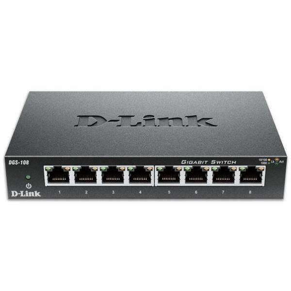 D-Link DGS-108 8*GE retail DGS-108/E