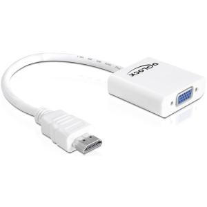 DELOCK Adapterkabel HDMI-A St > VGA Buchse 65346
