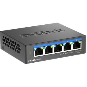 D-Link DMS-105 5-Port Multi-Gigabit Unmanaged Switch DMS-105/E