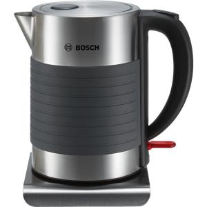 Bosch Wasserkocher 1,7 l Grau/Schwarz TWK7S05