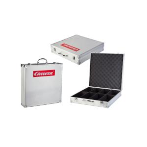 Carrera - 132 / 124 Accessories - Fahrzeugkoffer Modelle im Maßstab 1:24, Aluminium 20070461