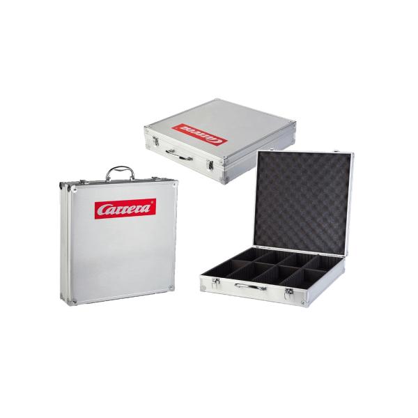 Carrera - 132 / 124 Accessories - Fahrzeugkoffer Modelle im Maßstab 1:24, Aluminium 20070461