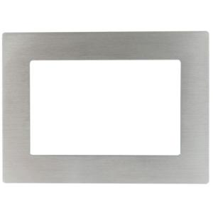 ALLNET Touch Display Tablet 10 Zoll zbh. Blende für Einbaurahmen, silber breit ALLTCover10WSv1