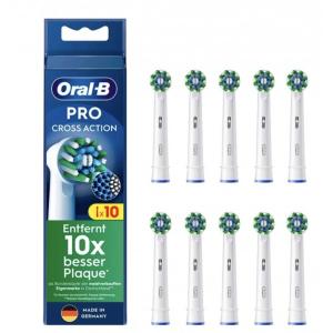 Oral-B Aufsteckbürsten CrossAction 10er *weiß* 860595