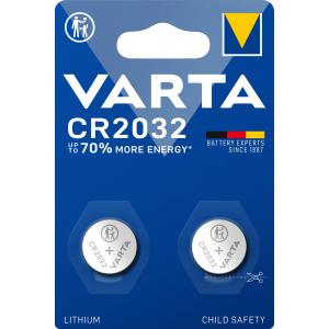 Batterie Knopfzelle CR2032 *Varta* 2-Pack 06032101402
