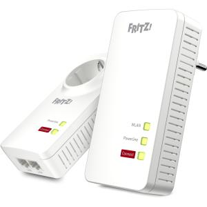 Avm Fritz!powerline 1260 Wlan Powerline-adapter-set 20002795 (4023125027956)