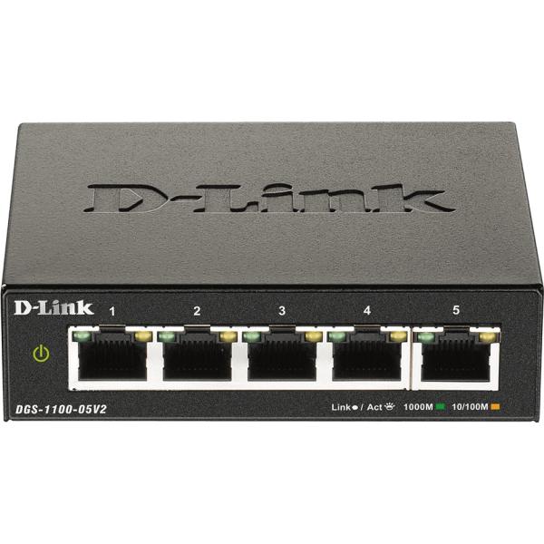 5P D-Link DGS-1100-05V2 M DGS-1100-05V2/E