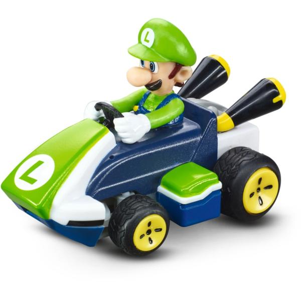 Carrera - Mini Racer - 2,4GHz Mario Kart(TM) Mini RC, Luigi (Paperbox) 370430003P
