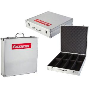 Carrera - 132 / 124 Accessories - Fahrzeugkoffer Modelle im Maßstab 1:32, Aluminium 20070460