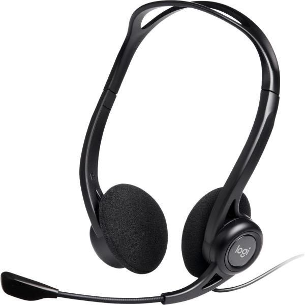 Logitech PC960 USB Stereo Headset OEM black 981-000100
