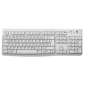 Tastatur Keyboard K120 USB weiß Logitech 920-003626 (5099206031753)