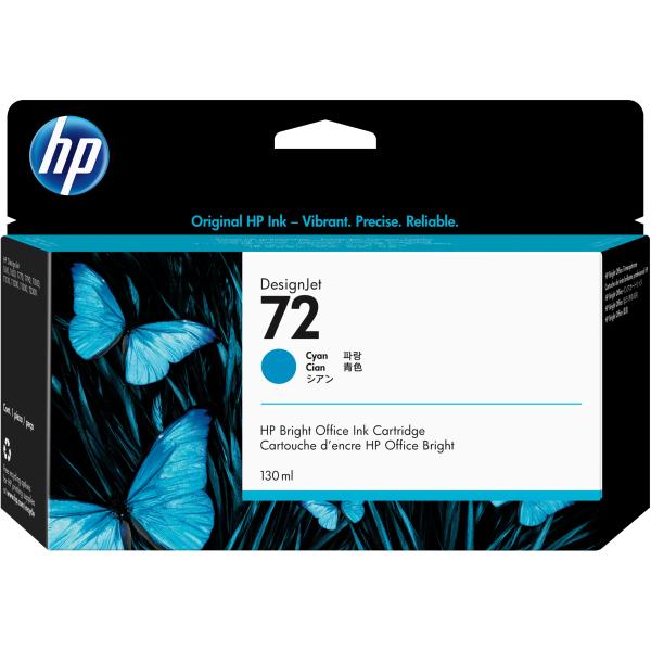 HP 72 original Ink cartridge C9371A cyan high capacity 130ml 1-pack