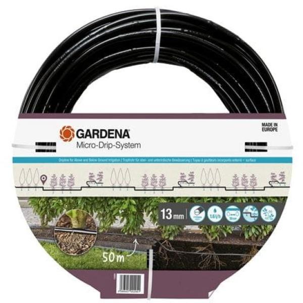 Gardena MDS Tropfrohr 1.6 l/h. ober-/unterirdi Verlegu 50 m 13504-20