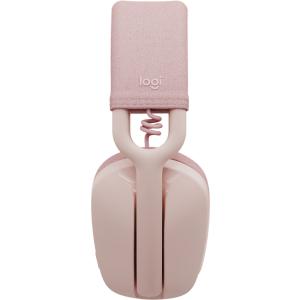 Logitech Zone Vibe 100 Headset full size Bluetooth wireless rose 981-001224